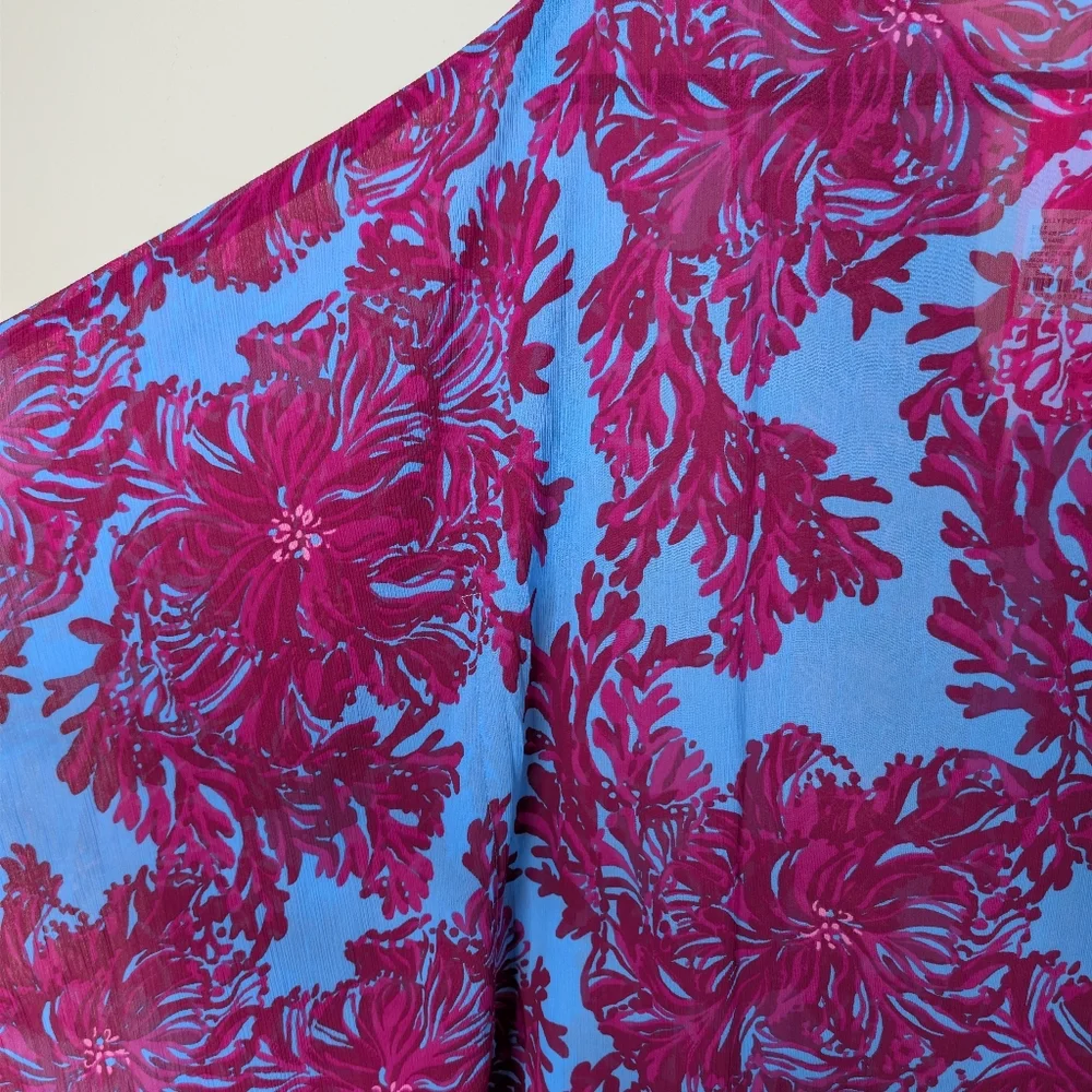 Lilly Pulitzer Julieta Embellished Maxi Caftan - Picture 7 of 10
